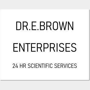 DR.E.BROWN ENTERPRISES 24 HR SCIENTIFIC SERVICES Posters and Art